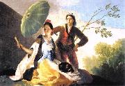 Francisco de Goya The Parasol France oil painting artist